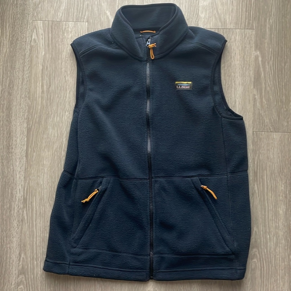LL Bean Men’s Mountain Classic Fleece Vest | Medium